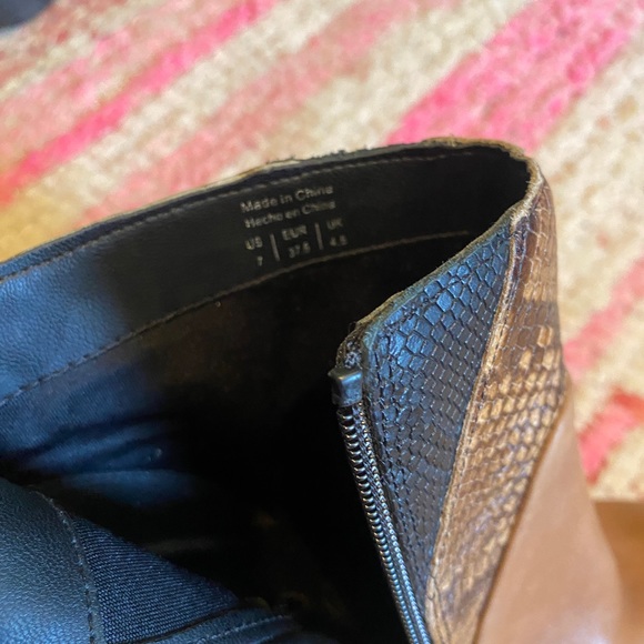 Aldo boots and animal print - Picture 3 of 3